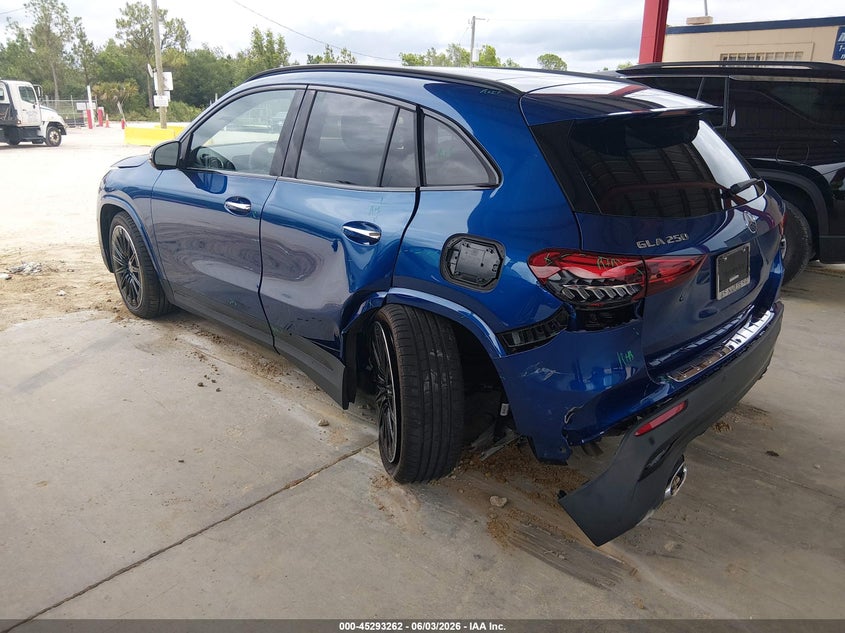 2025 Mercedes-benz Gla-klasse VIN W1N4N4GB4SJ718058 IAAI salvage auction — REAR END, Salvage Title, sold $16,800 on 2026-07-28 (photo 3)