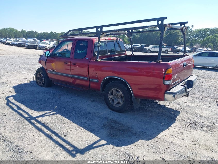2000 Toyota Tundra VIN 5TBRT3411YS012890 IAAI salvage auction — FRONT END, Salvage (South Carolina), sold $650 on 2026-07-15 (photo 3)