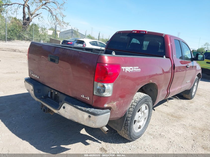 2007 Toyota Tundra VIN 5TFBV54137X023994 IAAI salvage auction — NORMAL WEAR, Clear-Endorsement (Wisconsin), sold $2,100 on 2026-07-07 (photo 4)