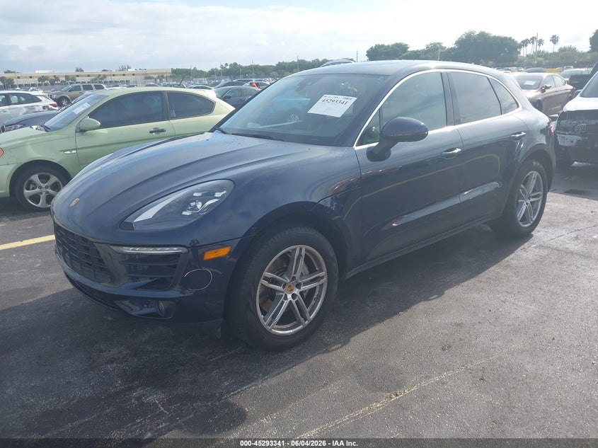 2018 Porsche Macan VIN WP1AB2A56JLB35079 IAAI salvage auction — REAR END, Rebuildable (Florida), sold $9,650 on 2026-07-24 (photo 2)