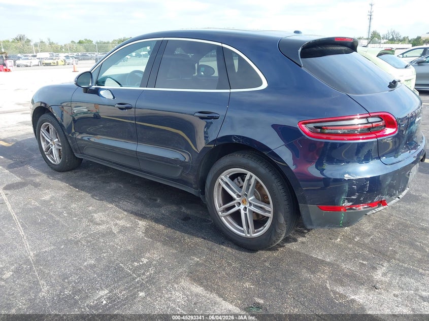 2018 Porsche Macan VIN WP1AB2A56JLB35079 IAAI salvage auction — REAR END, Rebuildable (Florida), sold $9,650 on 2026-07-24 (photo 3)