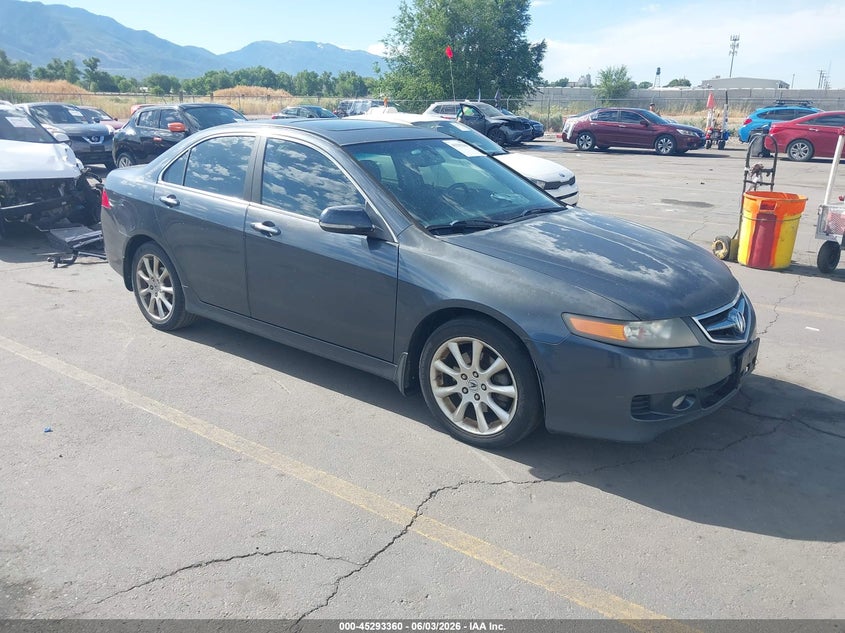 2007 Acura Tsx VIN JH4CL96957C005460 IAAI salvage auction — NORMAL WEAR, Clear (Utah), sold $450 on 2026-07-09 (photo 1)
