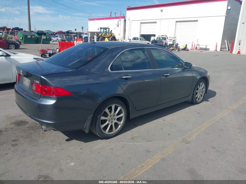 2007 Acura Tsx VIN JH4CL96957C005460 IAAI salvage auction — NORMAL WEAR, Clear (Utah), sold $450 on 2026-07-09 (photo 4)