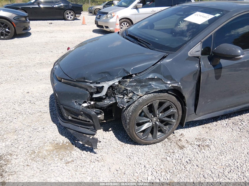 2025 Toyota Corolla VIN 5YFS4MCE2SP221183 IAAI salvage auction — LEFT FRONT, Salvage Title, sold $3,550 on 2026-07-29 (photo 6)