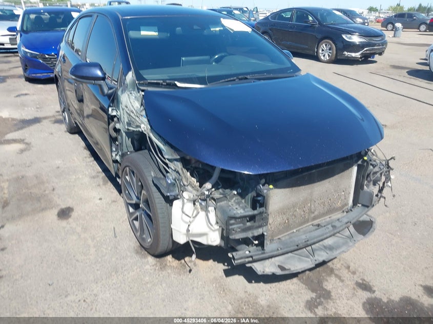 2020 Toyota Corolla VIN JTDS4RCE4LJ001952 IAAI salvage auction — RIGHT SIDE, Salvage Title, sold $3,500 on 2026-07-29 (photo 1)