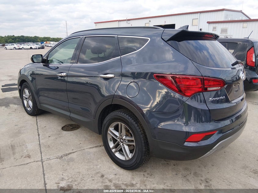 2018 Hyundai Santa fe VIN 5XYZU3LB7JG528611 IAAI salvage auction — RIGHT FRONT, Salvage (Missouri), sold $2,750 on 2026-07-14 (photo 3)