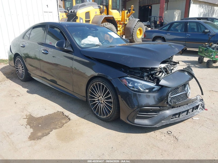 2025 Mercedes-benz C-klasse VIN W1KAF4GB2SR245288 — IAAI salvage auction photo