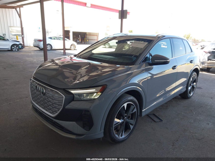 2022 Audi Q4 e-tron VIN WA1G2BFZ1NP050117 IAAI salvage auction — ROOF, Salvage (California), sold $10,800 on 2026-08-16 (photo 2)