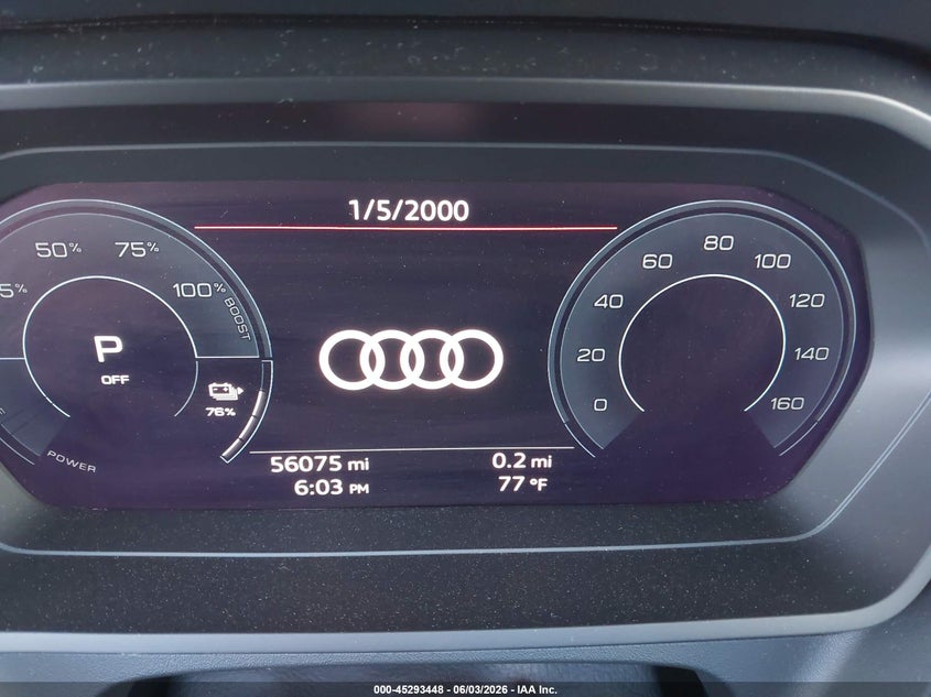 2022 Audi Q4 e-tron VIN WA1G2BFZ1NP050117 IAAI salvage auction — ROOF, Salvage (California), sold $10,800 on 2026-08-16 (photo 7)