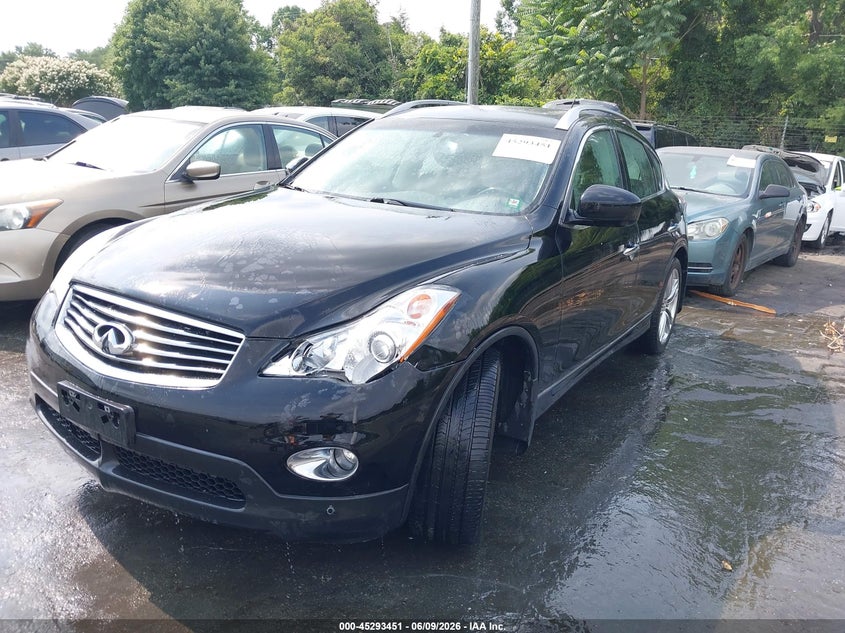 2013 Infiniti Ex VIN JN1BJ0HR0DM482415 IAAI salvage auction — LEFT FRONT, Salvage Title, sold $2,175 on 2026-07-09 (photo 2)