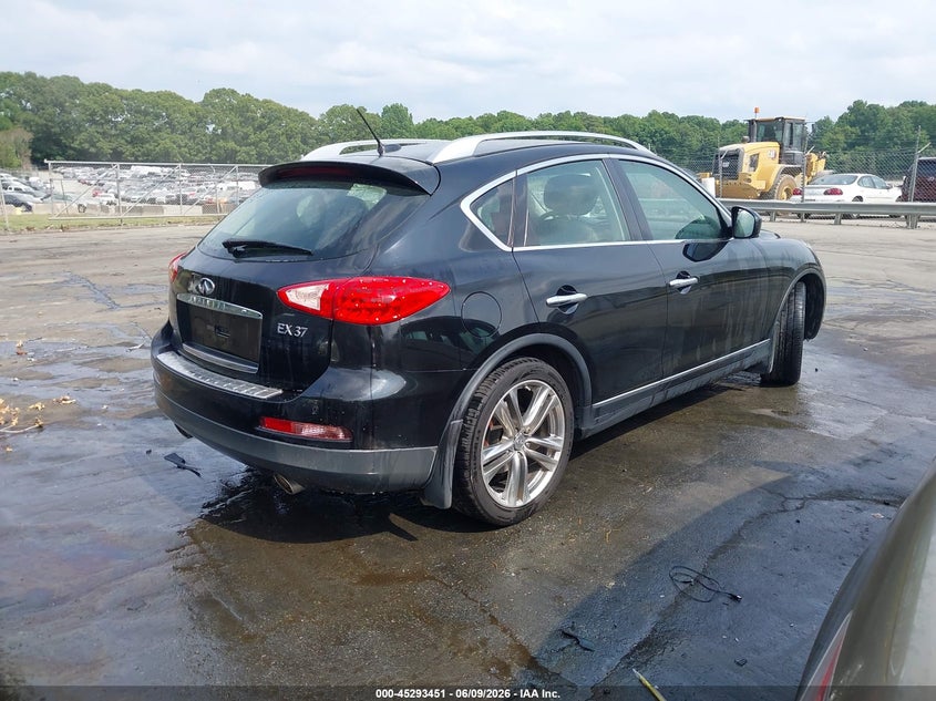 2013 Infiniti Ex VIN JN1BJ0HR0DM482415 IAAI salvage auction — LEFT FRONT, Salvage Title, sold $2,175 on 2026-07-09 (photo 4)