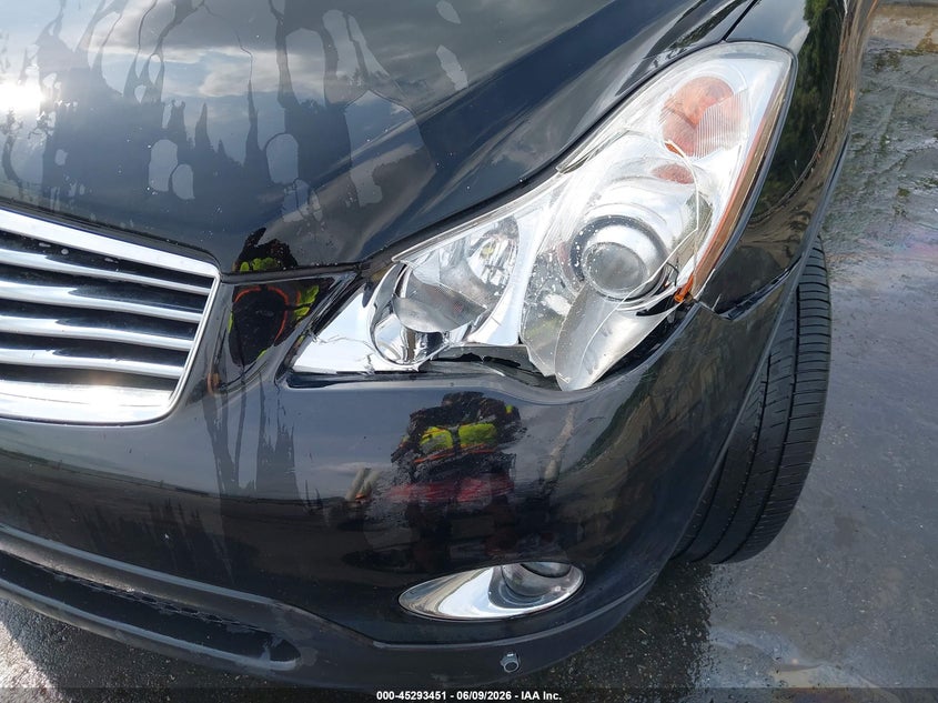 2013 Infiniti Ex VIN JN1BJ0HR0DM482415 IAAI salvage auction — LEFT FRONT, Salvage Title, sold $2,175 on 2026-07-09 (photo 6)