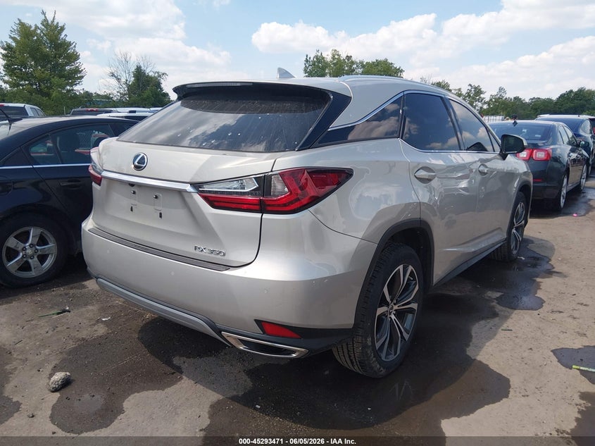 2020 Lexus RX VIN 2T2HZMDA7LC233818 IAAI salvage auction — Hail, Salvage, sold $21,200 on 2026-09-01 (photo 4)