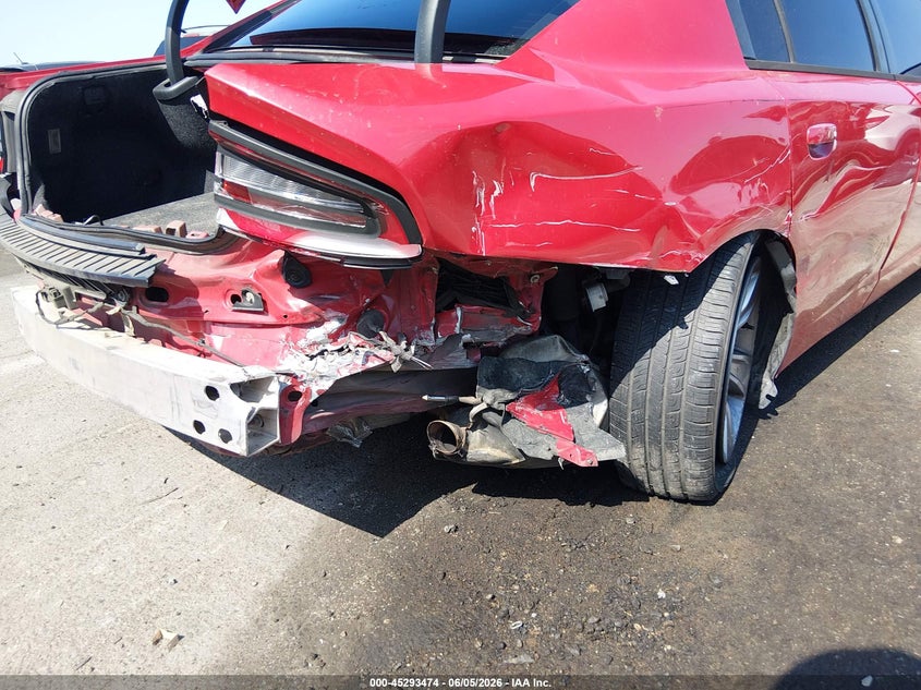 2015 Dodge Charger VIN 2C3CDXHG0FH784216 IAAI salvage auction — RIGHT REAR, Salvage Title, sold $1,675 on 2026-07-09 (photo 6)