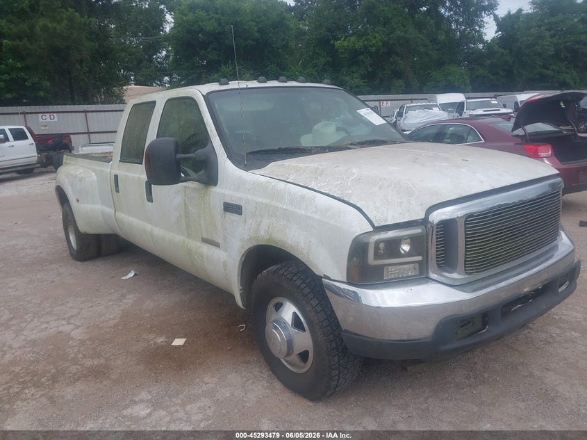 2004 Ford F-350 VIN 1FTWW32P24EB64993 IAAI salvage auction — ENGINE DAMAGE, Original (Texas), sold $250 on 2026-07-09 (photo 1)