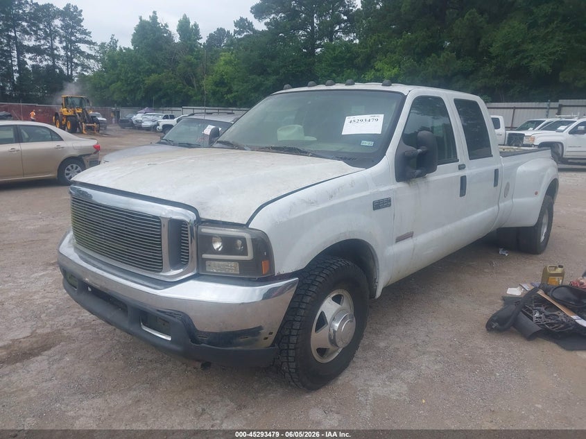 2004 Ford F-350 VIN 1FTWW32P24EB64993 IAAI salvage auction — ENGINE DAMAGE, Original (Texas), sold $250 on 2026-07-09 (photo 2)
