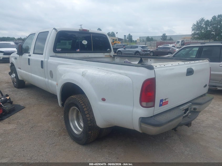2004 Ford F-350 VIN 1FTWW32P24EB64993 IAAI salvage auction — ENGINE DAMAGE, Original (Texas), sold $250 on 2026-07-09 (photo 3)