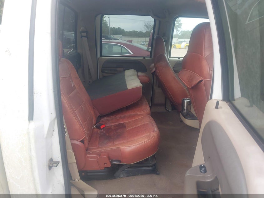 2004 Ford F-350 VIN 1FTWW32P24EB64993 IAAI salvage auction — ENGINE DAMAGE, Original (Texas), sold $250 on 2026-07-09 (photo 6)