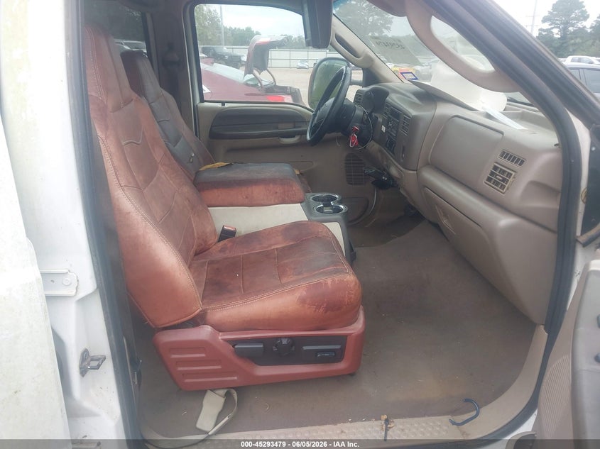 2004 Ford F-350 VIN 1FTWW32P24EB64993 IAAI salvage auction — ENGINE DAMAGE, Original (Texas), sold $250 on 2026-07-09 (photo 7)