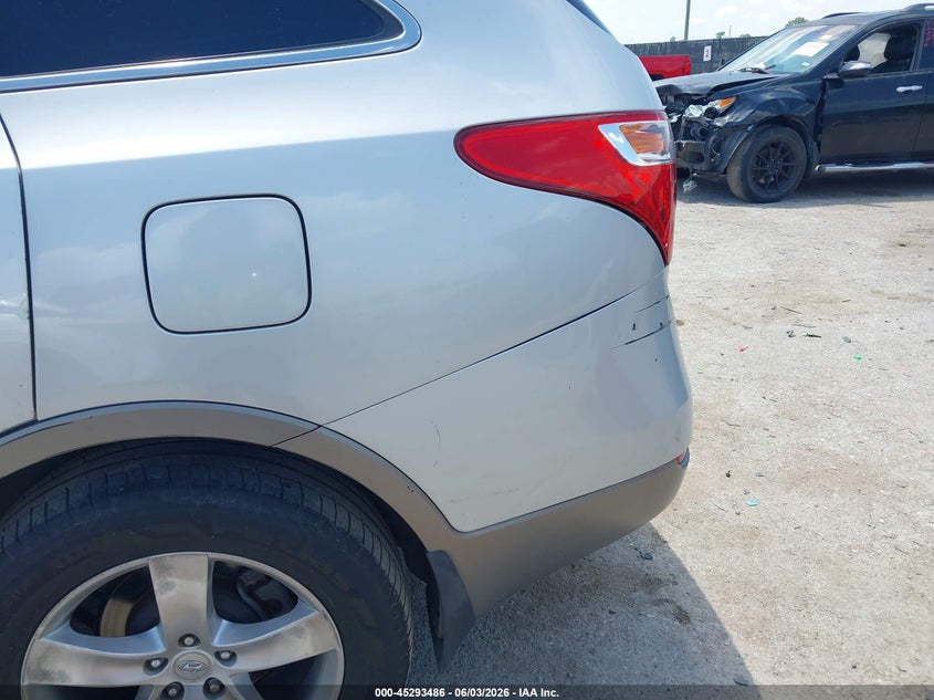 2011 Hyundai Veracruz VIN KM8NU4CC7BU167020 IAAI salvage auction — LEFT SIDE, Salvage (Texas), sold $750 on 2026-07-07 (photo 6)