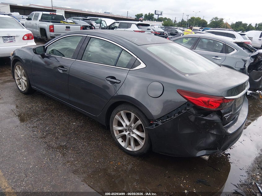 2016 Mazda 6 VIN JM1GJ1V5XG1416910 IAAI salvage auction — REAR END, Salvage Title, sold $3,325 on 2026-07-22 (photo 3)