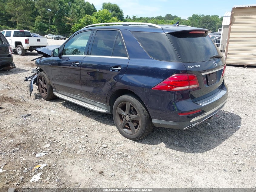 2018 Mercedes-benz Gle VIN 4JGDA5HBXJB044378 IAAI salvage auction — FRONT END, Salvage Title, sold $4,850 on 2026-07-22 (photo 3)