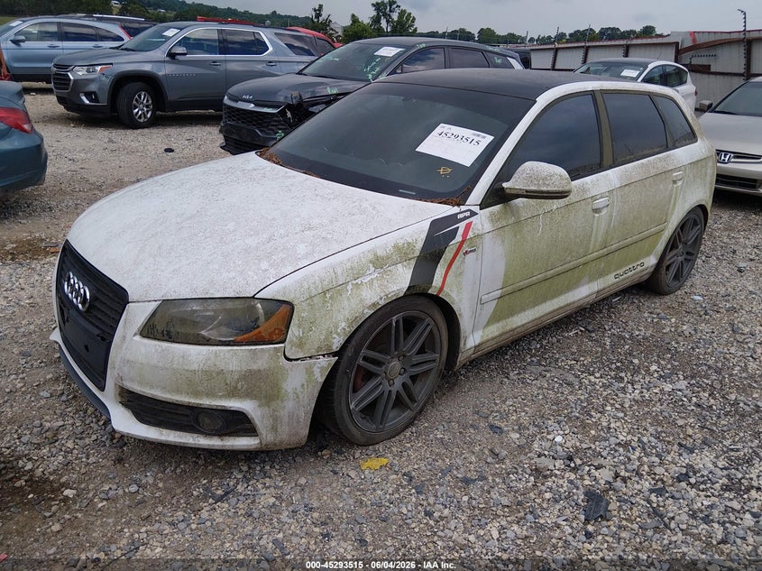 2010 Audi A3 VIN WAUMFAFM8AA026712 IAAI salvage auction — NORMAL WEAR, Clear (Arkansas), sold $400 on 2026-07-16 (photo 2)