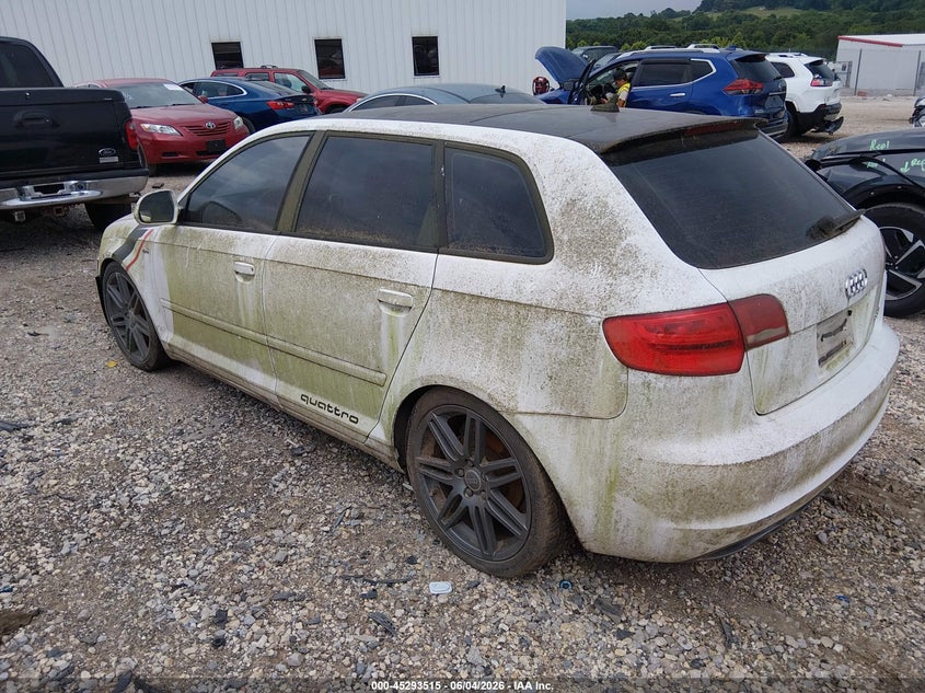 2010 Audi A3 VIN WAUMFAFM8AA026712 IAAI salvage auction — NORMAL WEAR, Clear (Arkansas), sold $400 on 2026-07-16 (photo 3)