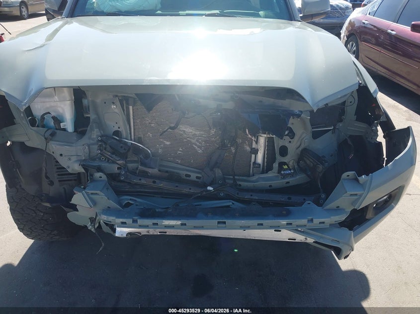2023 Toyota Tacoma VIN 3TMDZ5BN4PM154411 IAAI salvage auction — FRONT END, Salvage Title, sold $12,350 on 2026-07-09 (photo 6)