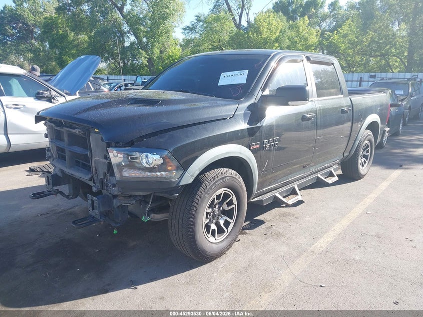 2016 Ram 1500 VIN 1C6RR7YT5GS217277 IAAI salvage auction — FRONT END, Salvage Title, sold $6,150 on 2026-07-09 (photo 2)