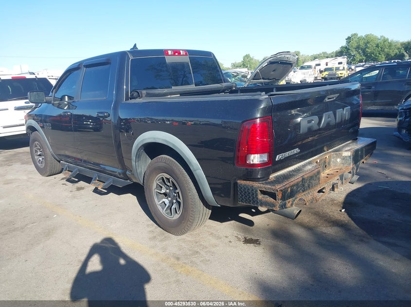 2016 Ram 1500 VIN 1C6RR7YT5GS217277 IAAI salvage auction — FRONT END, Salvage Title, sold $6,150 on 2026-07-09 (photo 3)