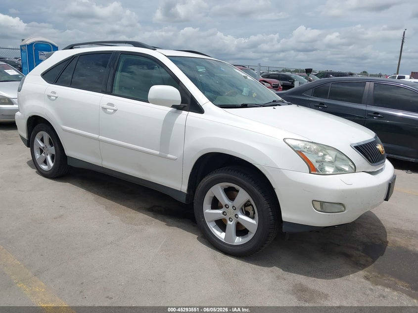 2005 Lexus Rx 330 VIN 2T2GA31U75C040325 IAAI salvage auction — LEFT SIDE, Salvage (Texas), sold $1,850 on 2026-07-23 (photo 1)