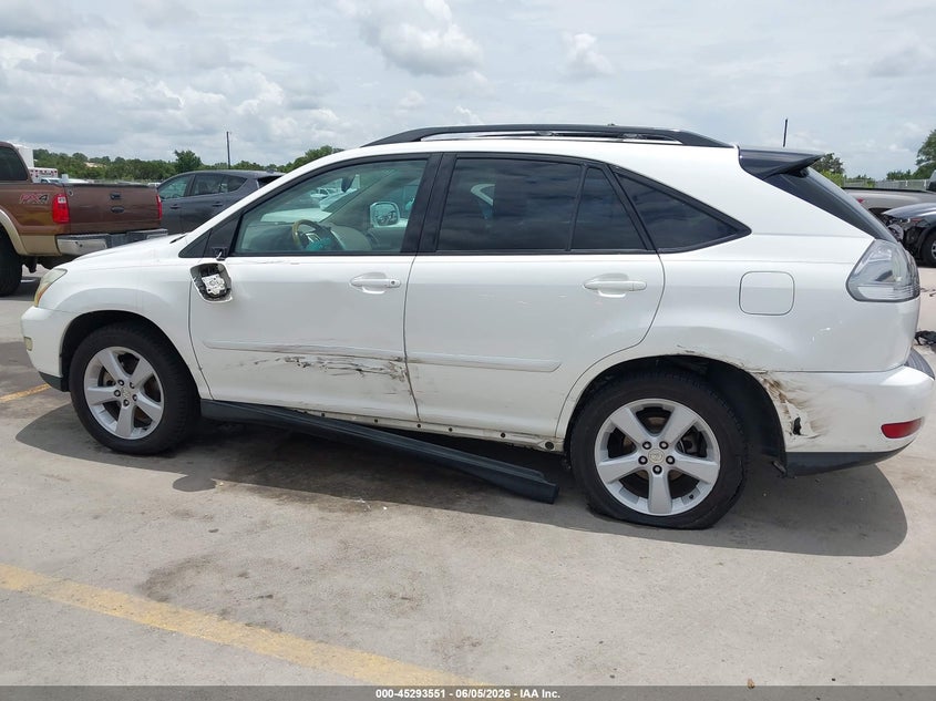 2005 Lexus Rx 330 VIN 2T2GA31U75C040325 IAAI salvage auction — LEFT SIDE, Salvage (Texas), sold $1,850 on 2026-07-23 (photo 6)