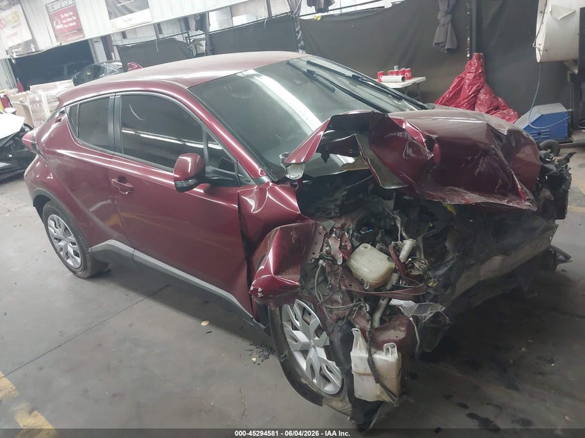 2019 Toyota C-hr VIN JTNKHMBX8K1017169 IAAI salvage auction — FRONT END, Salvage Title, sold $1,750 on 2026-07-14 (photo 1)
