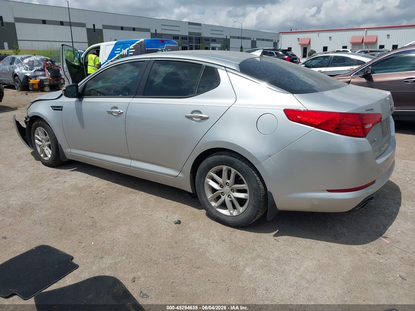 2013 Kia Optima VIN 5XXGM4A76DG138765 IAAI salvage auction — FRONT END, Salvage Title, sold $625 on 2026-07-28 (photo 3)