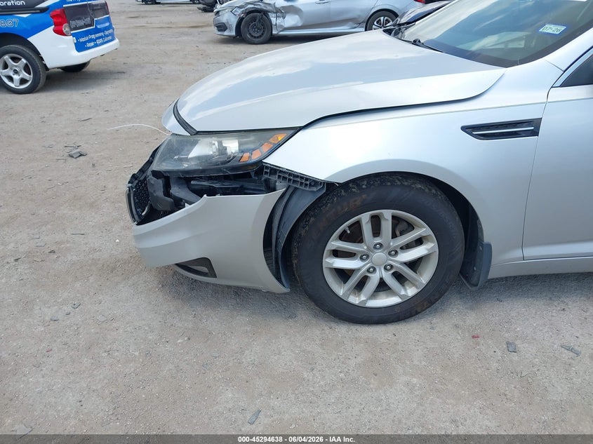 2013 Kia Optima VIN 5XXGM4A76DG138765 IAAI salvage auction — FRONT END, Salvage Title, sold $625 on 2026-07-28 (photo 6)