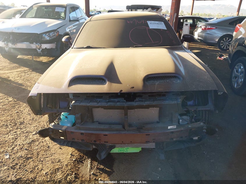 2022 Dodge Challenger VIN 2C3CDZL94NH105213 IAAI salvage auction — FRONT END, Salvage Title, sold $29,100 on 2026-07-30 (photo 6)