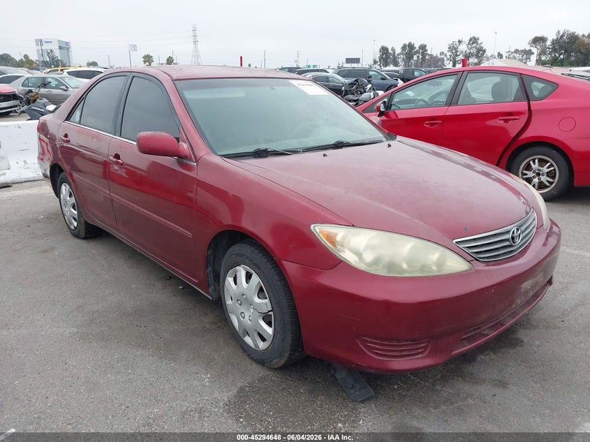 2006 Toyota Camry VIN 4T1BE32K26U124150 IAAI salvage auction — NORMAL WEAR, Clear - Dealer Only (California), sold $425 on 2026-07-09 (photo 1)