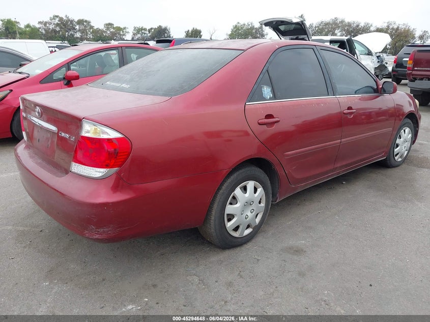 2006 Toyota Camry VIN 4T1BE32K26U124150 IAAI salvage auction — NORMAL WEAR, Clear - Dealer Only (California), sold $425 on 2026-07-09 (photo 4)