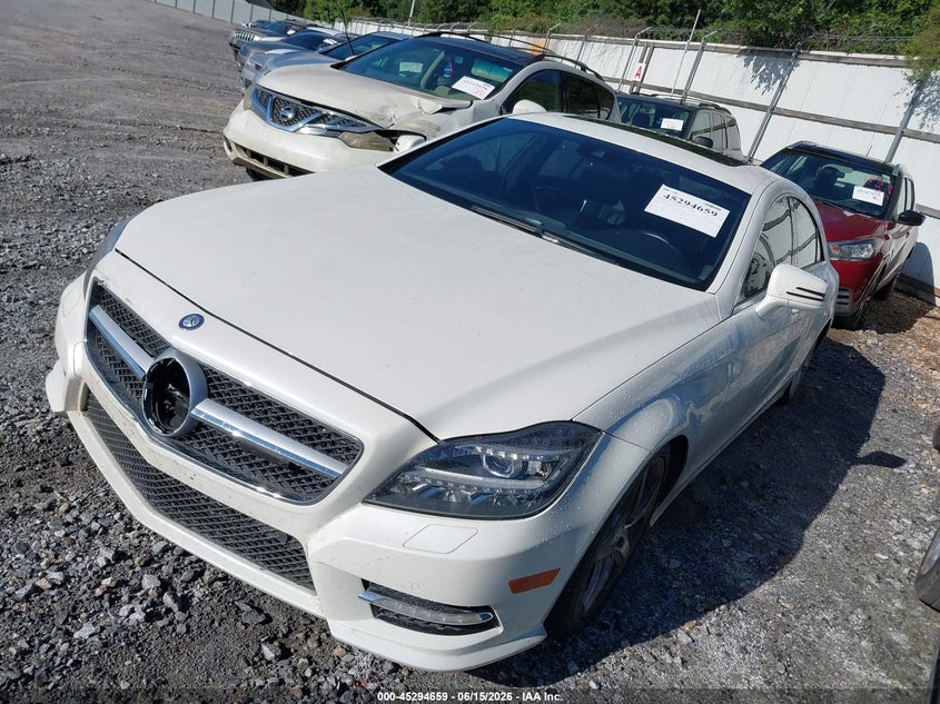 2014 Mercedes-benz Cls-class VIN WDDLJ9BB1EA118904 IAAI salvage auction — NORMAL WEAR, Clear (Texas), sold $2,300 on 2026-08-12 (photo 2)