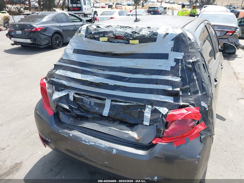 2012 Toyota Yaris VIN JTDKTUD35CD520333 IAAI salvage auction — NORMAL WEAR, Salvage (California), sold $1,225 on 2026-07-21 (photo 6)