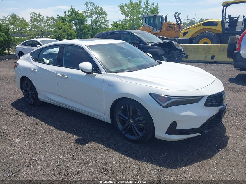 2025 Acura Integra VIN 19UDE4H69SA001732 IAAI salvage auction — REAR END, Salvage Title, sold $11,800 on 2026-07-21 (photo 1)