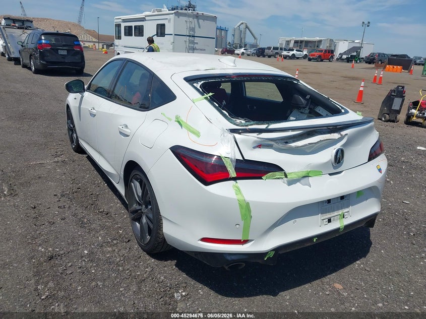 2025 Acura Integra VIN 19UDE4H69SA001732 IAAI salvage auction — REAR END, Salvage Title, sold $11,800 on 2026-07-21 (photo 6)