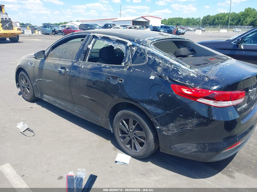 2016 Kia Optima VIN 5XXGT4L36GG042023 IAAI salvage auction — NORMAL WEAR, Clear (North Carolina), sold $450 on 2026-07-15 (photo 3)