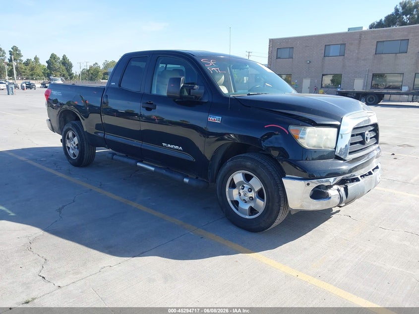 2007 Toyota Tundra VIN 5TFRV54117X020283 IAAI salvage auction — FRONT END, Salvage (California), sold $4,000 on 2026-07-29 (photo 1)