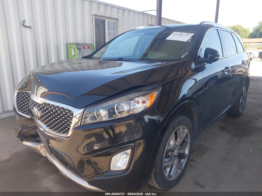 2017 Kia Sorento VIN 5XYPK4A54HG314119 IAAI salvage auction — FRONT END, Salvage Title, sold $3,050 on 2026-07-07 (photo 2)