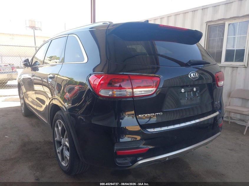 2017 Kia Sorento VIN 5XYPK4A54HG314119 IAAI salvage auction — FRONT END, Salvage Title, sold $3,050 on 2026-07-07 (photo 3)