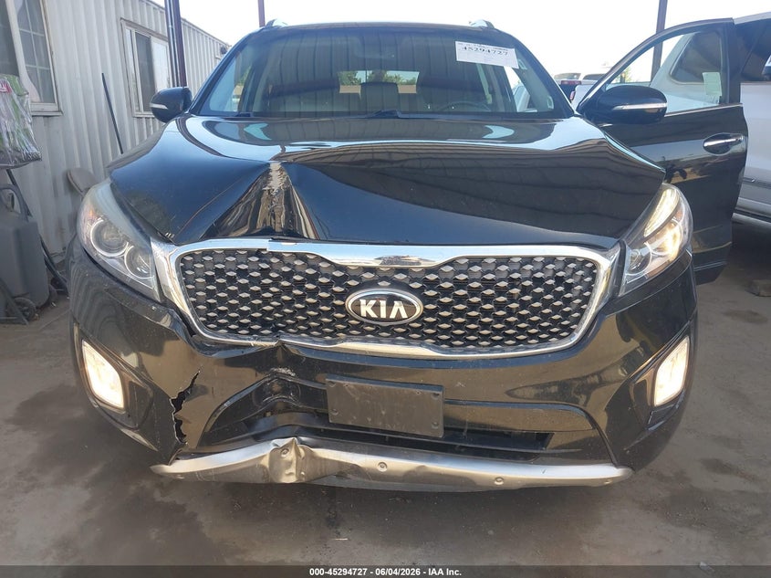 2017 Kia Sorento VIN 5XYPK4A54HG314119 IAAI salvage auction — FRONT END, Salvage Title, sold $3,050 on 2026-07-07 (photo 6)