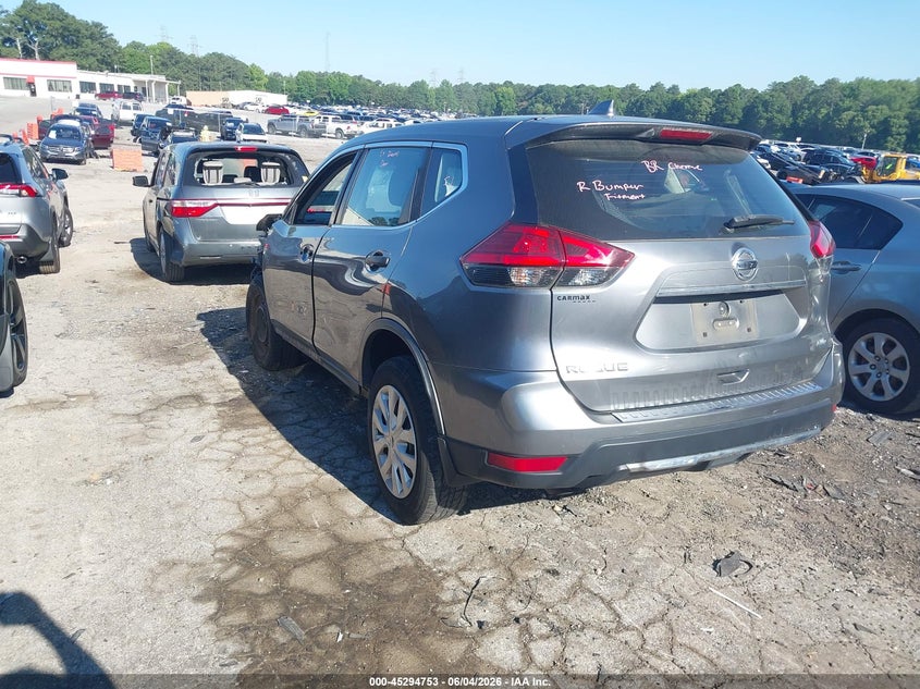2017 Nissan Rogue VIN KNMAT2MV9HP503526 IAAI salvage auction — FRONT END, Salvage Title, sold $1,400 on 2026-07-29 (photo 3)