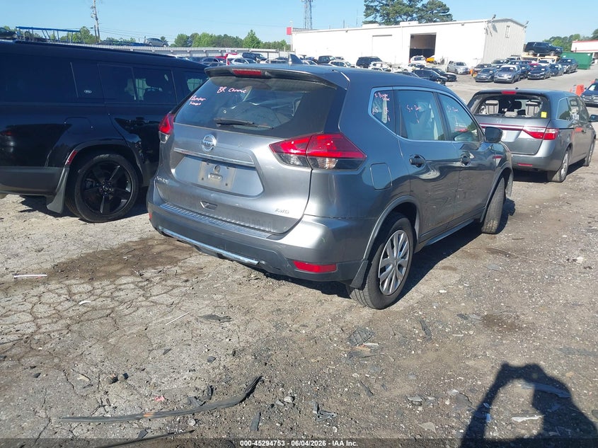 2017 Nissan Rogue VIN KNMAT2MV9HP503526 IAAI salvage auction — FRONT END, Salvage Title, sold $1,400 on 2026-07-29 (photo 4)